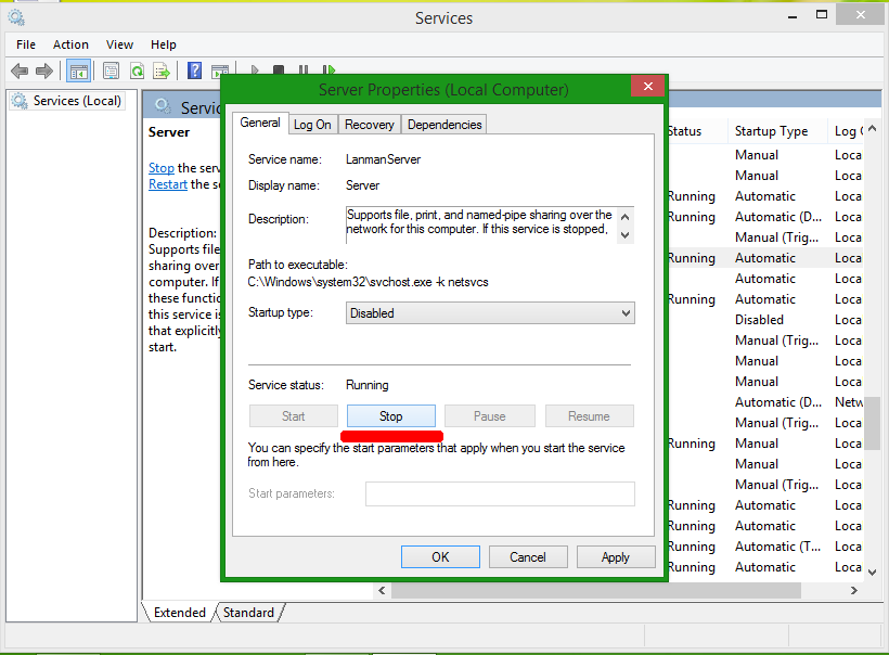 Windows server group policy